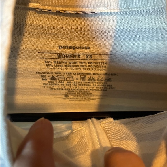 Patagonia Striped Long Sleeve Pullover - Picture 2 of 2